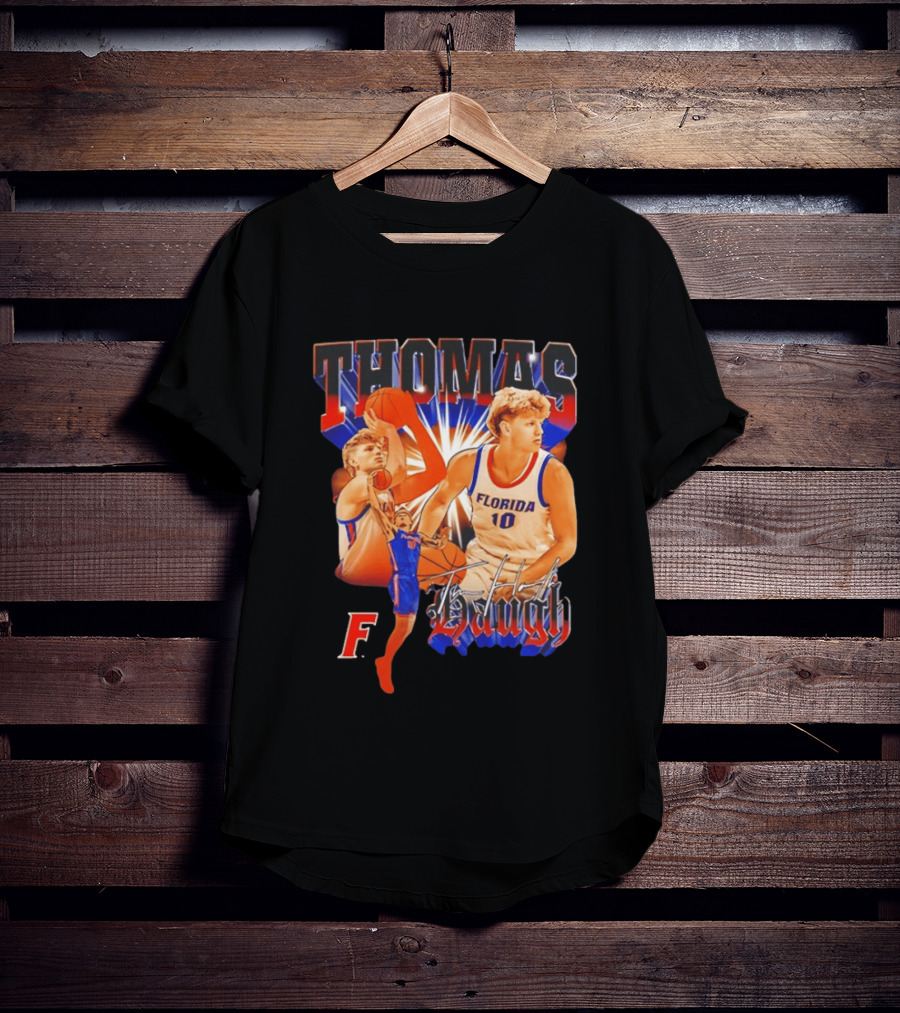Thomas Haugh Florida Basketball Collage F. 10 T-Shirt