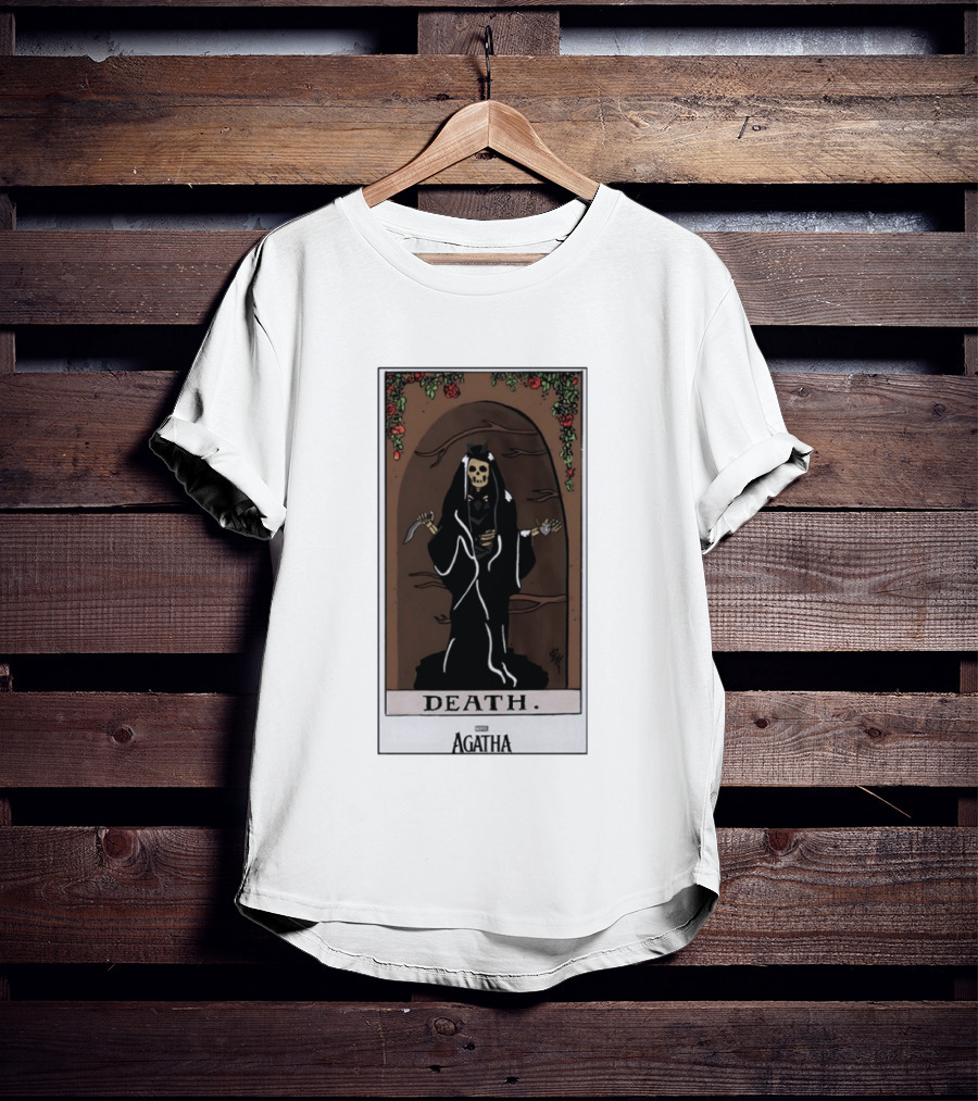 Death Tarot Card Marvel Agatha All Along T-Shirt