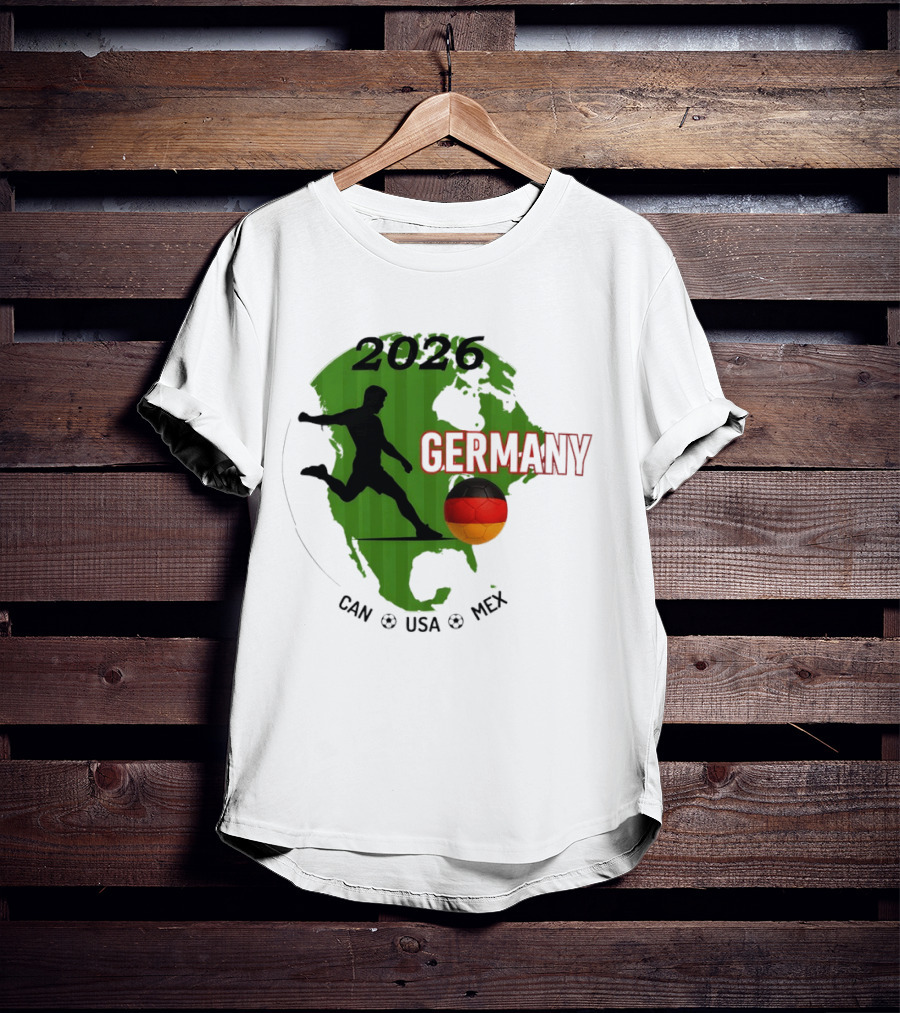 2026 Germany Football CAN USA MEX Soccer World Cup T-Shirt