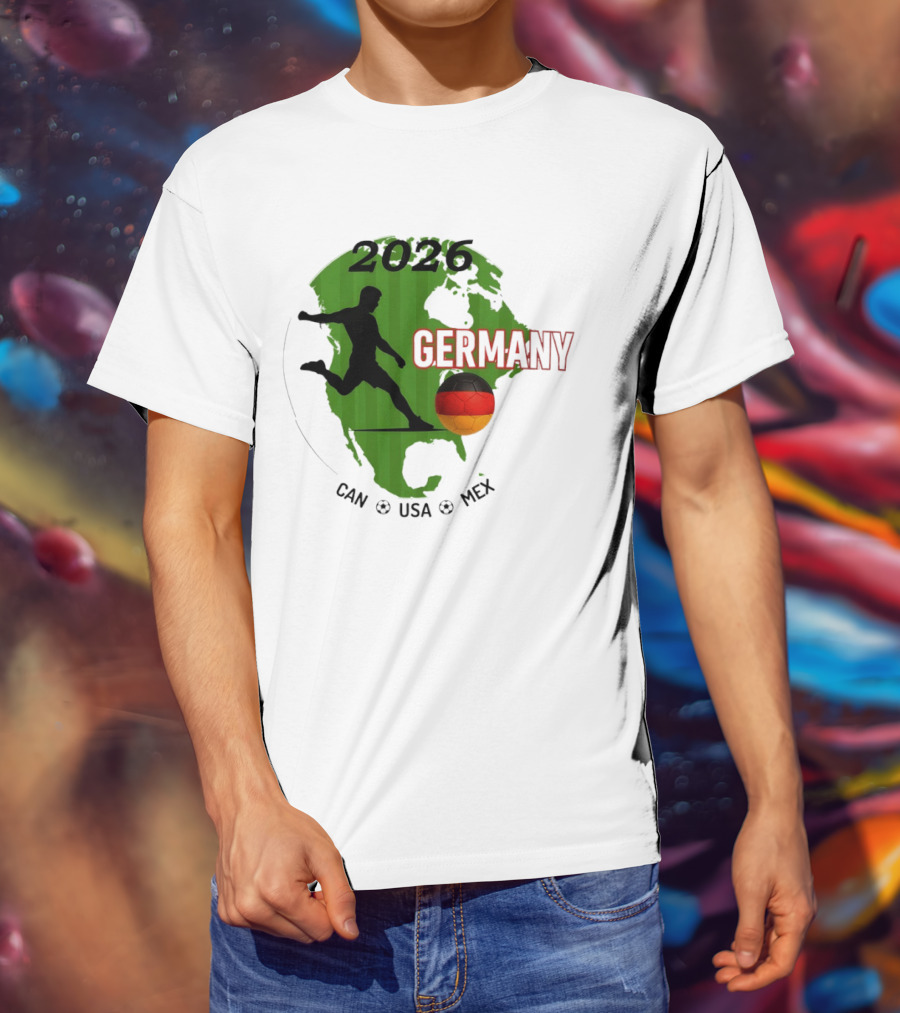 2026 Germany Football CAN USA MEX Soccer World Cup T-Shirt