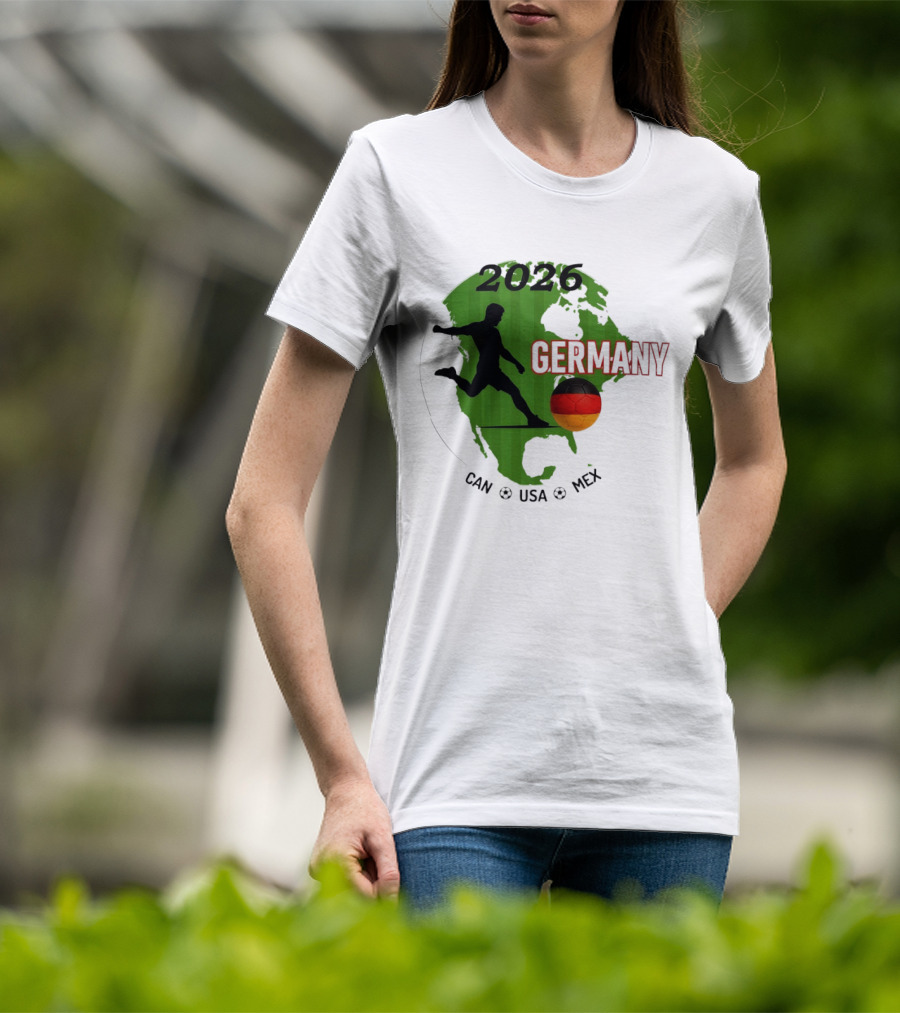 2026 Germany Football CAN USA MEX Soccer World Cup T-Shirt