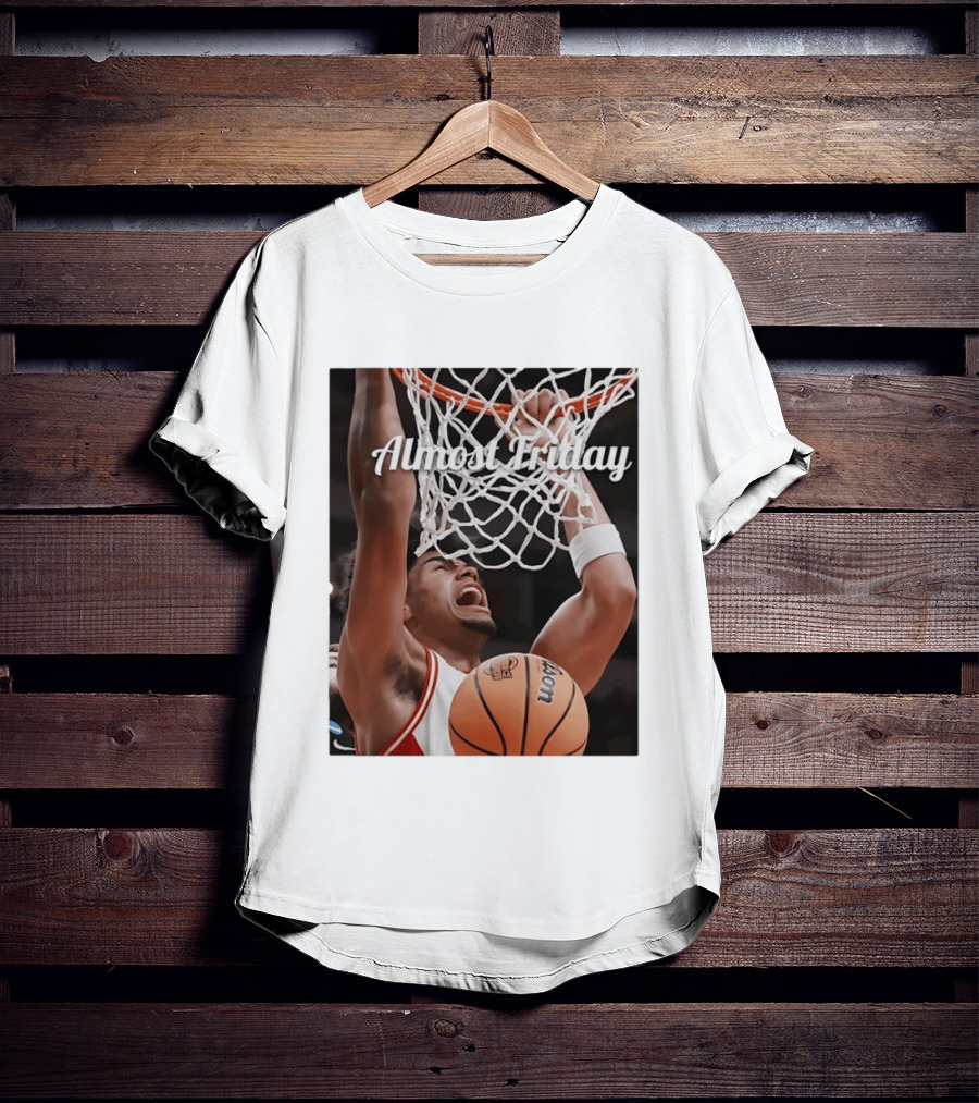 Koa Peat Arizona Wildcats Basketball Almost Friday Dunk T-Shirt