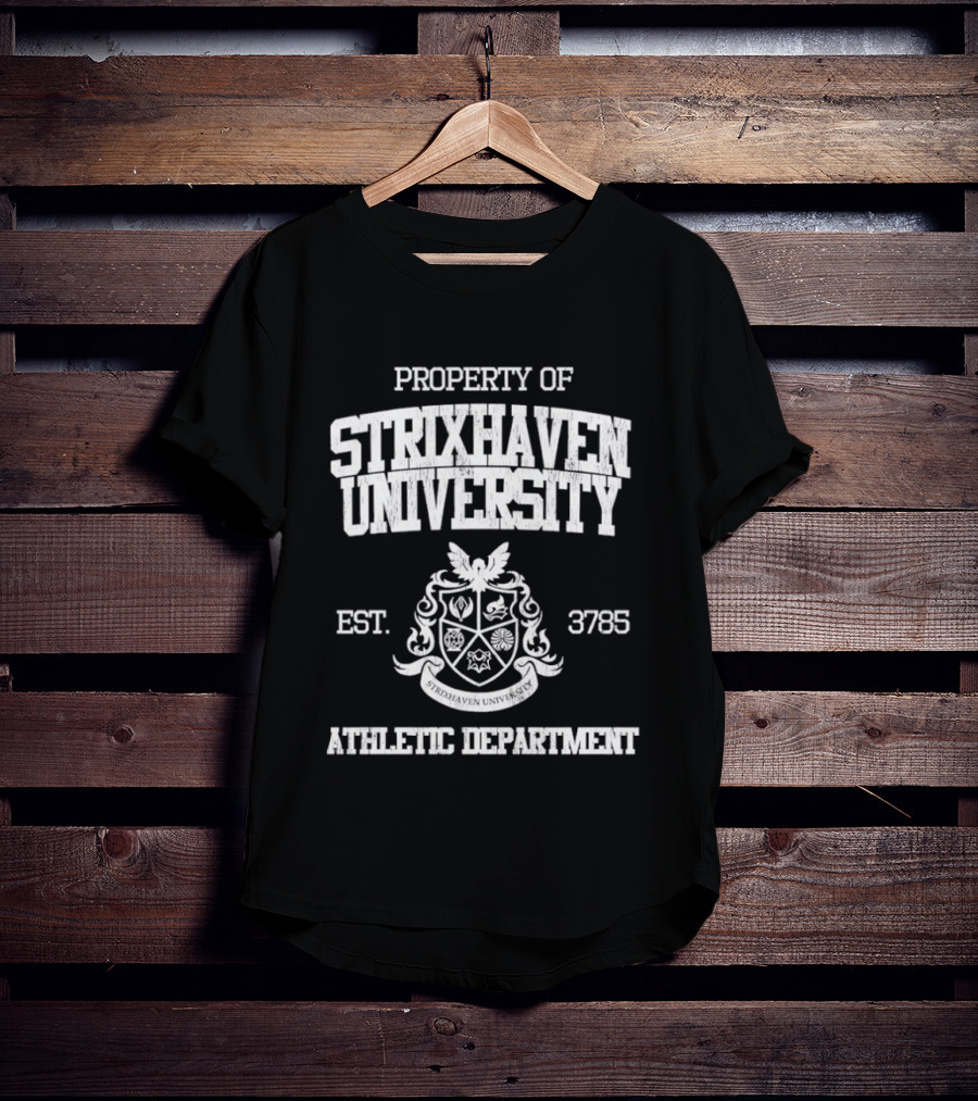 Property Of Strixhaven University Athletic Department Est 3785 Vintage Crest T-Shirt