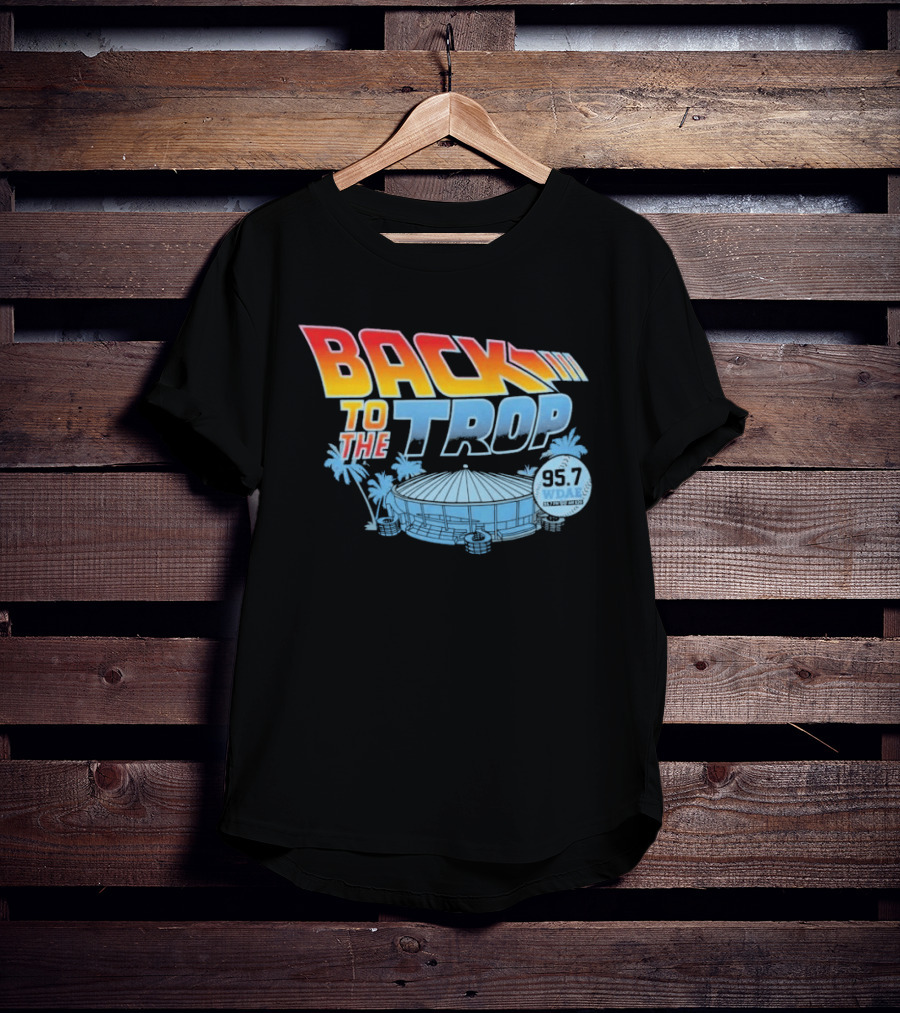 Back To The Trop Tampa Bay Rays 95.7 WDAE Tropicana Field Palms T-Shirt