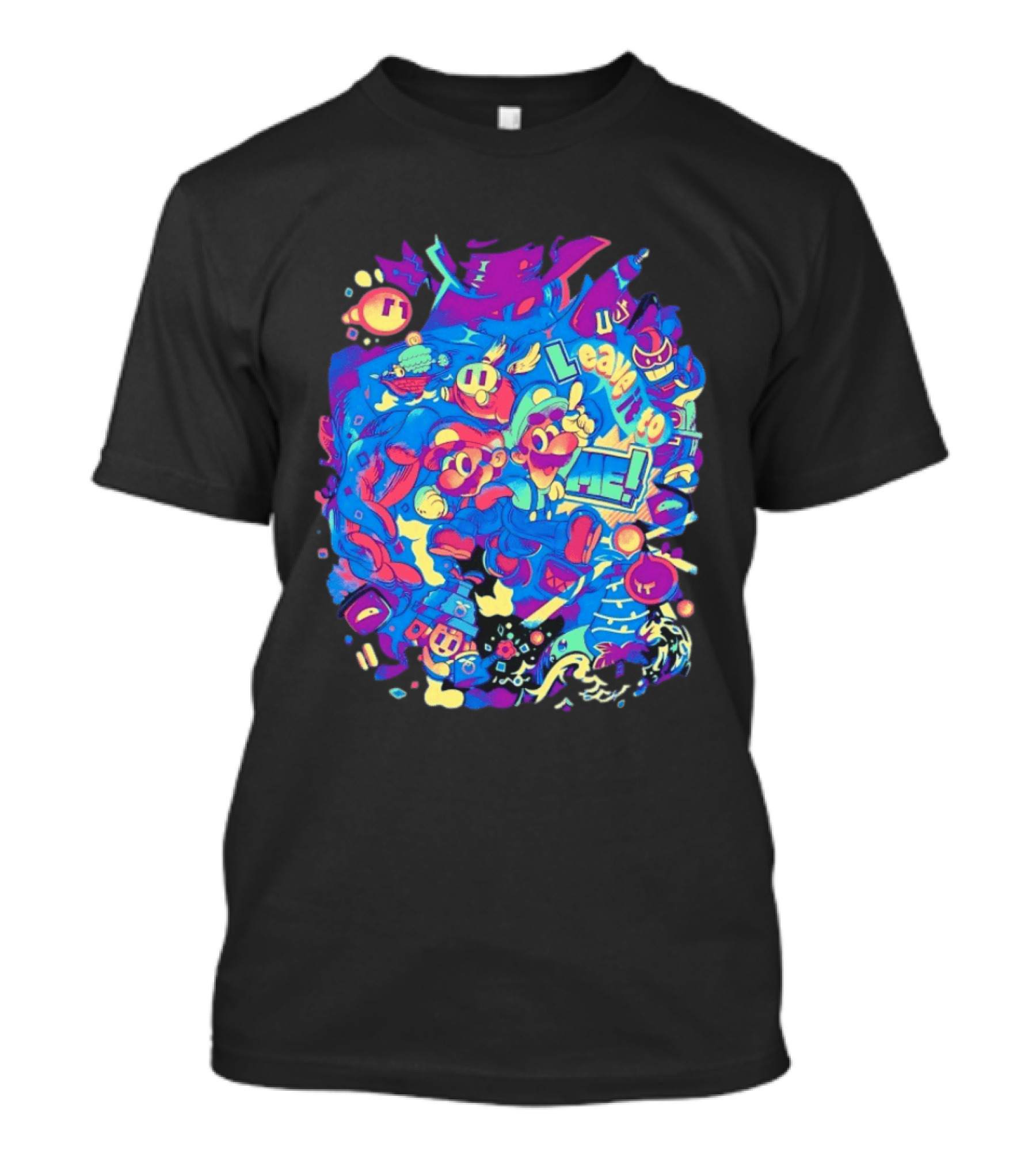 Bros Connection Brothers Leave It To Me Retro Gaming Adventure T-Shirt