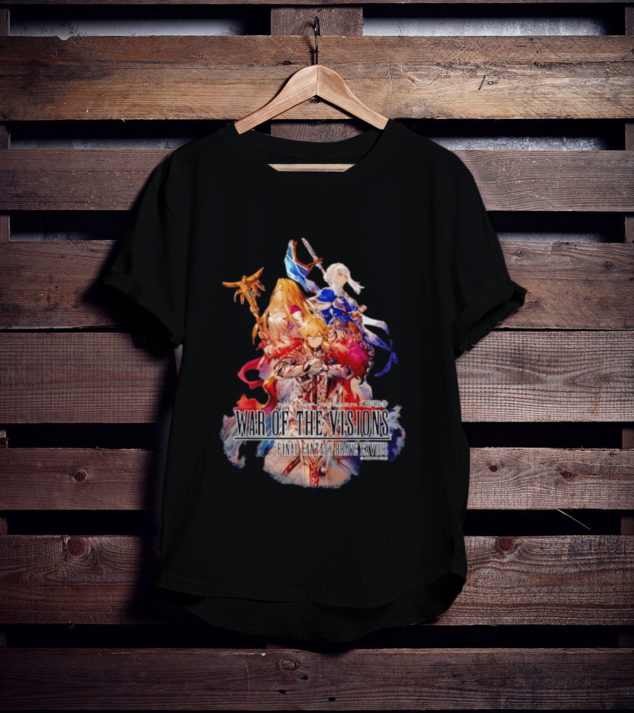 War Of The Visions Final Fantasy Brave Exvius Commemorative Characters T-Shirt