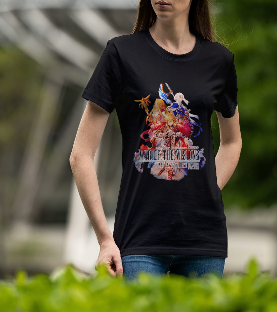 War Of The Visions Final Fantasy Brave Exvius Commemorative Characters T-Shirt