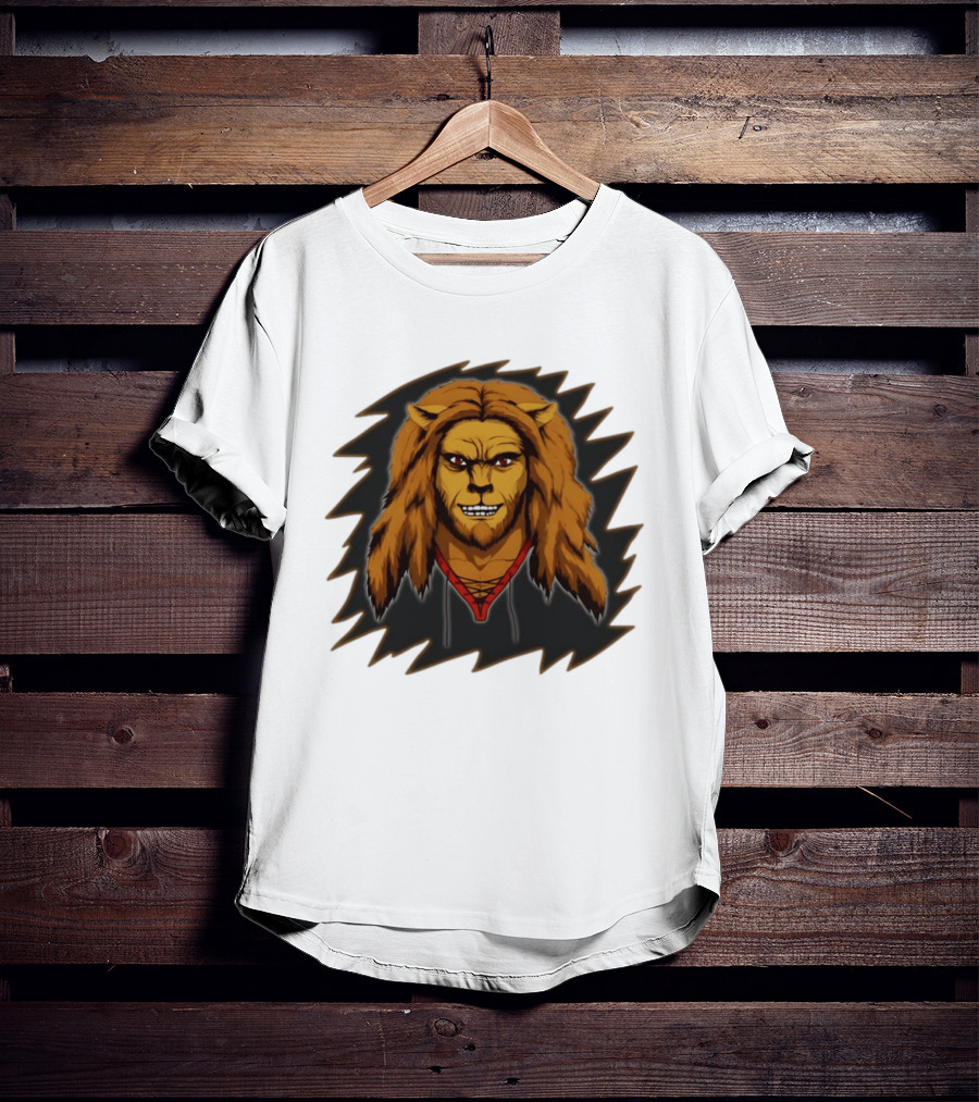 Beast Craft Garrett The Garbage Werewolf Lion Hybrid T-Shirt