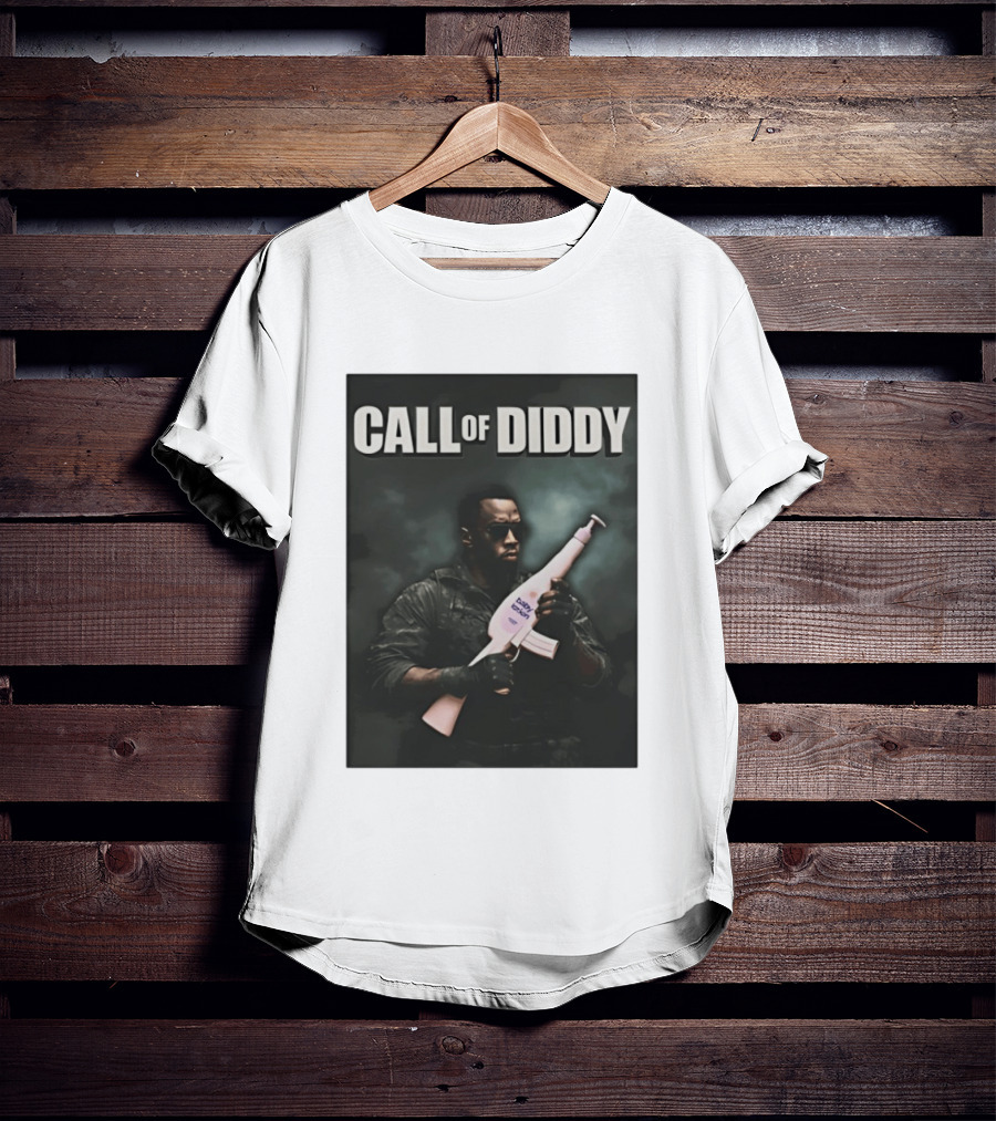 Call Of Diddy Baby Bottle Warrior T-Shirt