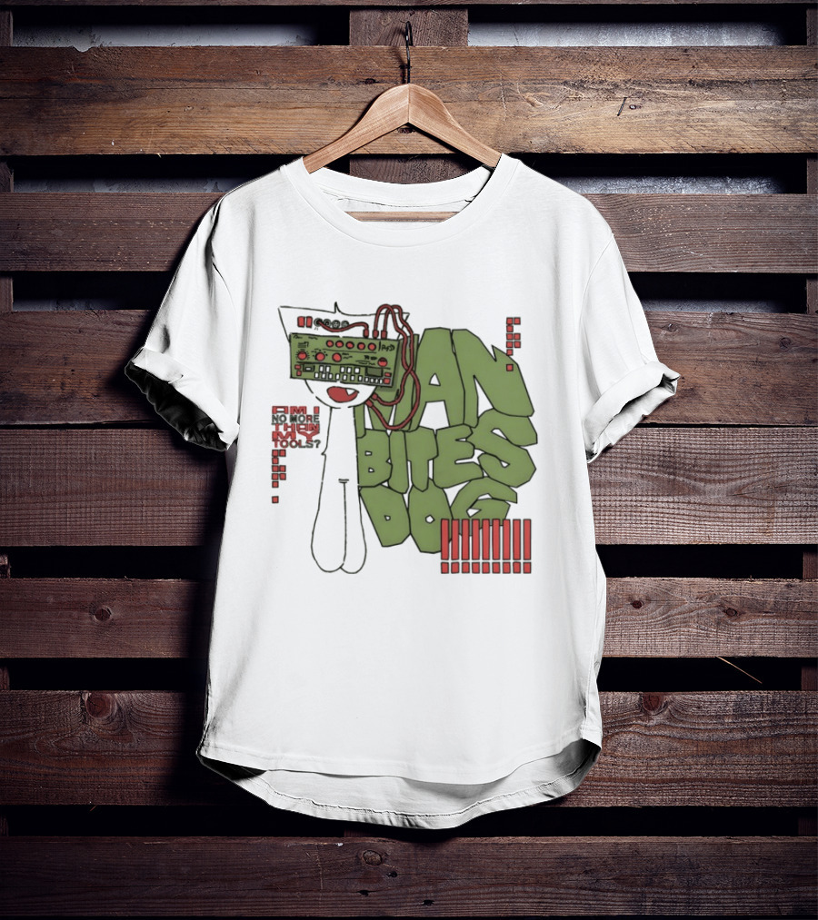 Man Bites Dog MF DOOM Am I No More Than My Tools T-Shirt