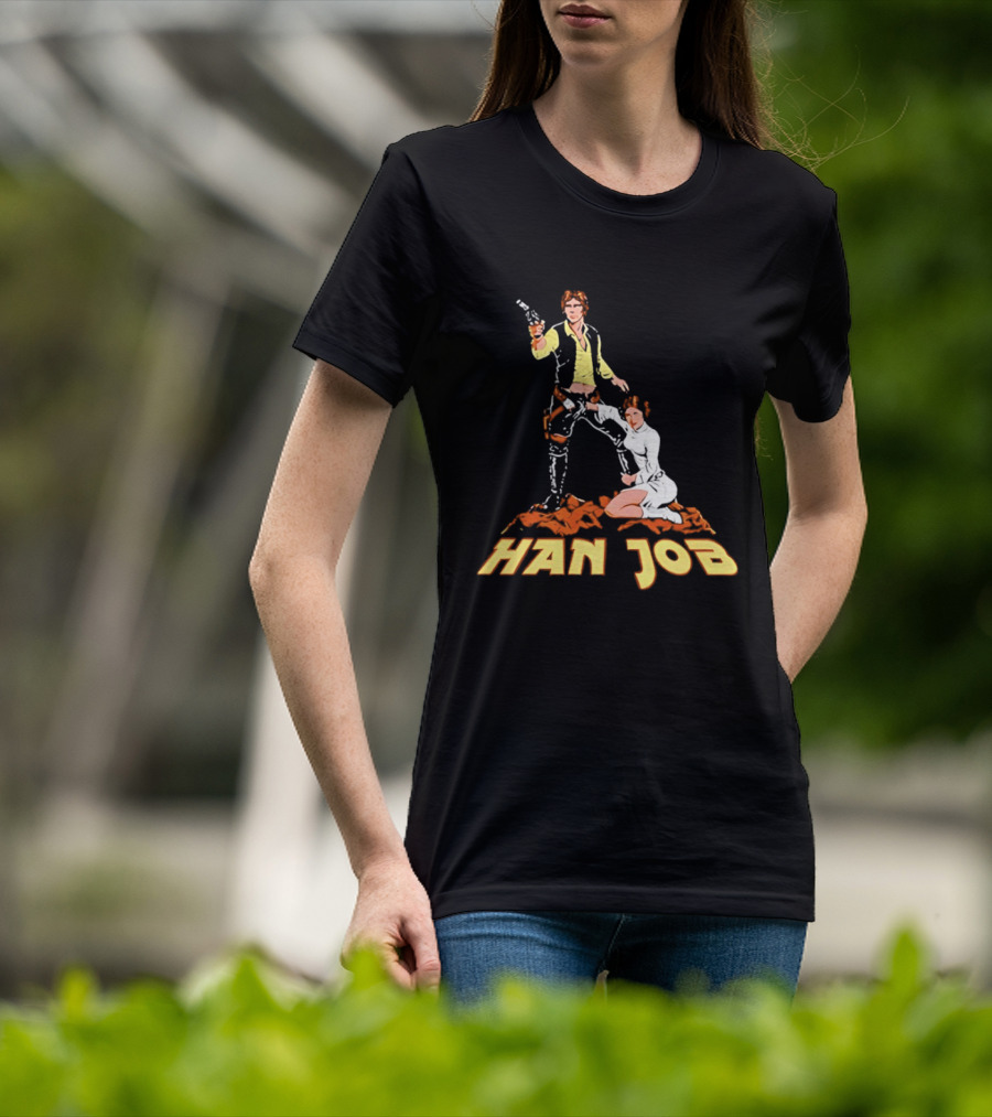 Han Solo Princess Leia Han Job T-Shirt