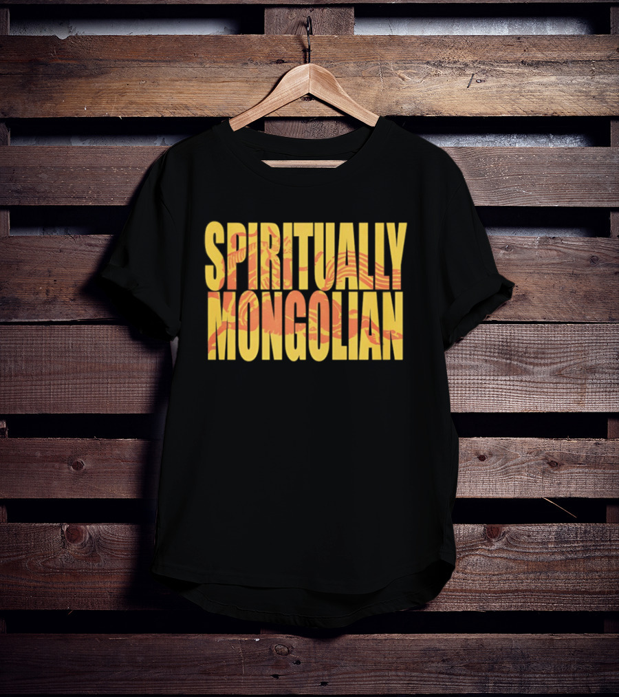 Spiritually Mongolian Traditional Motifs T-Shirt