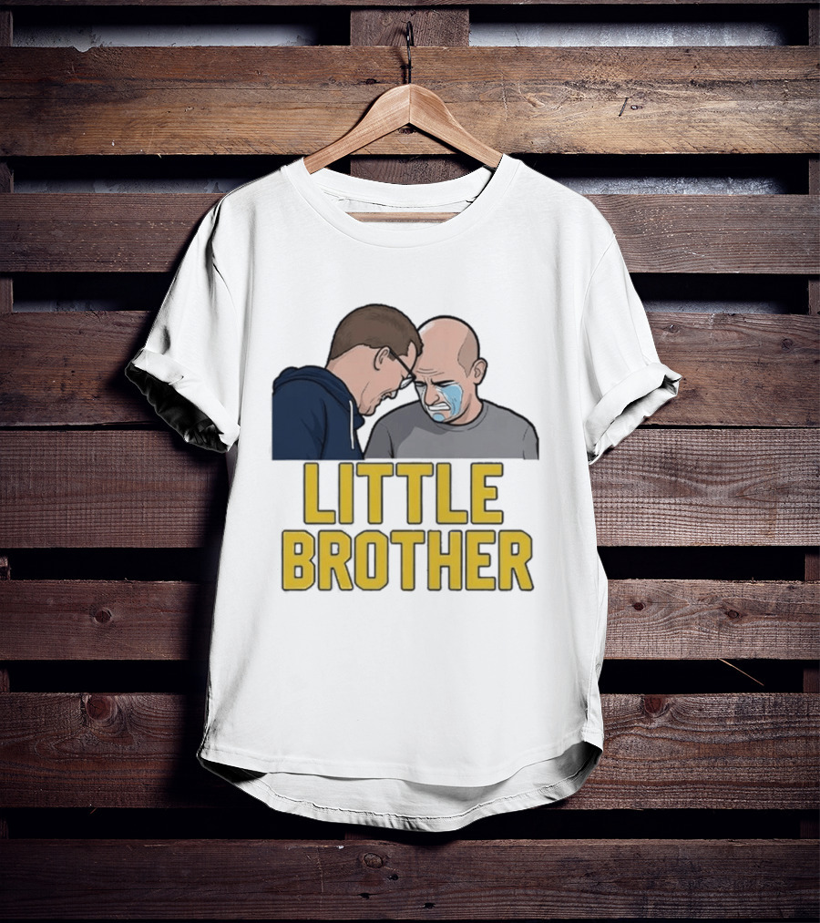 Michigan Wolverines Uconn Huskies Little Brother Crying Dusty May Dan Hurley T-Shirt