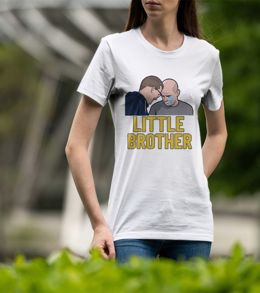 Michigan Wolverines Uconn Huskies Little Brother Crying Dusty May Dan Hurley T-Shirt