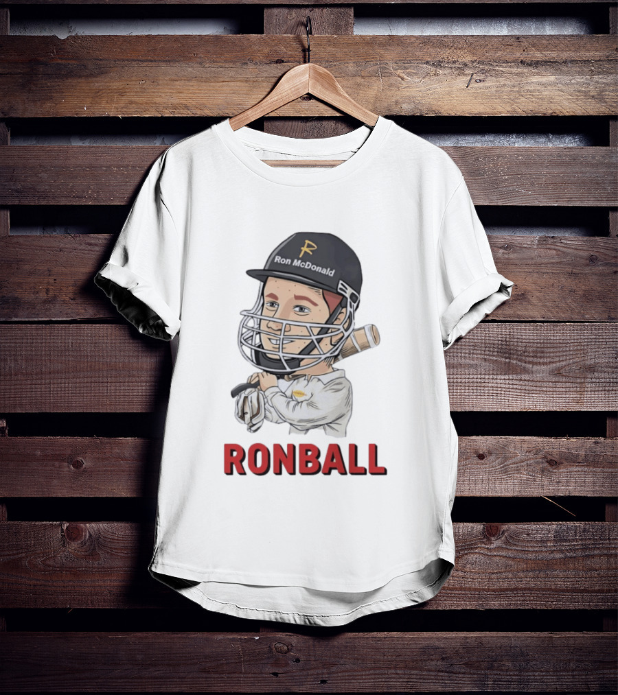 Ron McDonald Cricket Ronball Travis Head T-Shirt