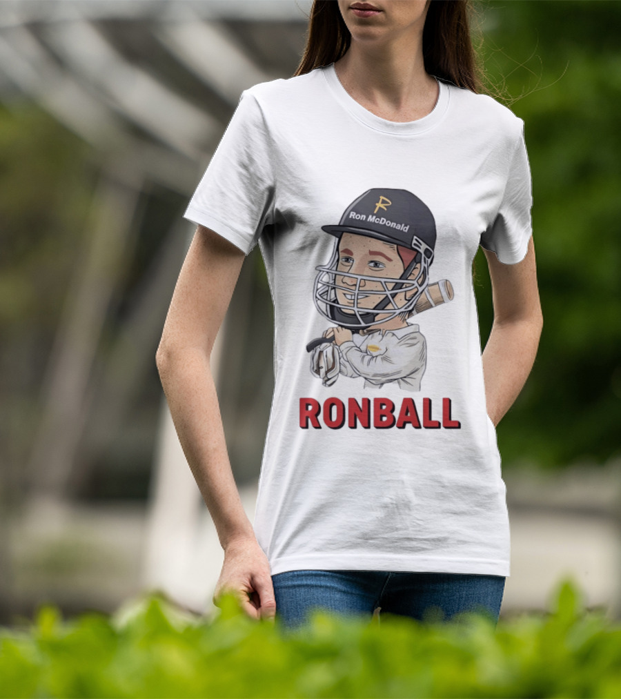 Ron McDonald Cricket Ronball Travis Head T-Shirt