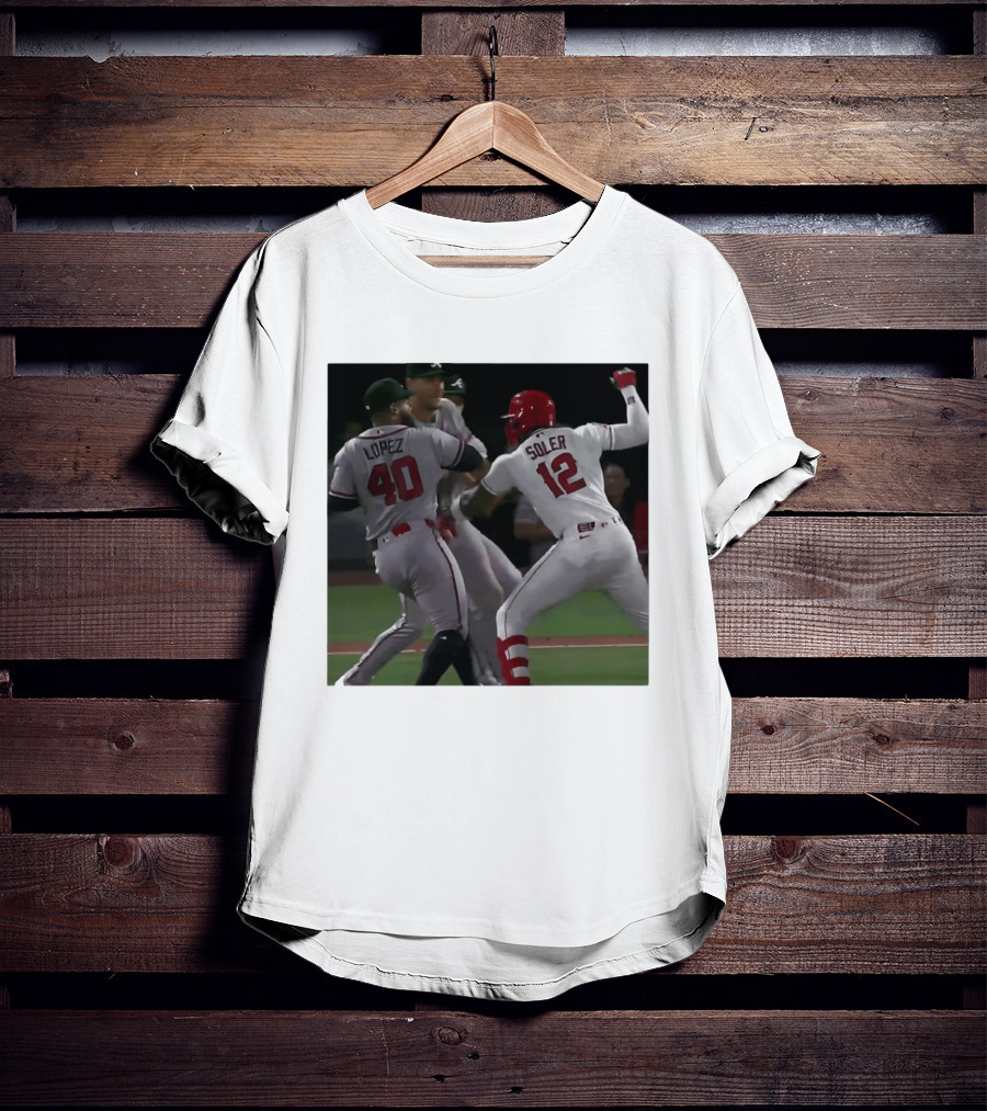 Jorge Soler 12 And Reynaldo Lopez 40 Baseball Duel T-Shirt