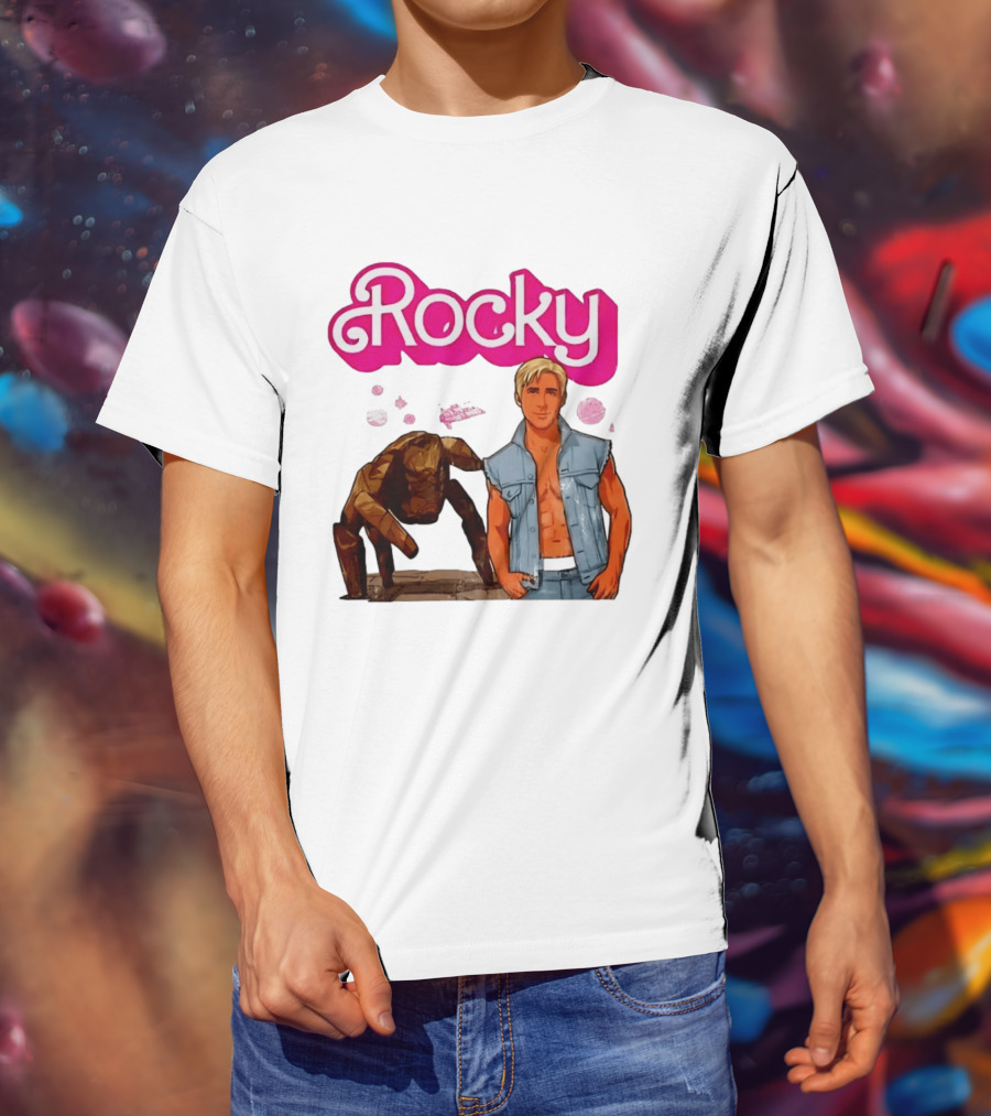 Rocky Project Hail Mary Barbie Mashup Ken Fashion T-Shirt