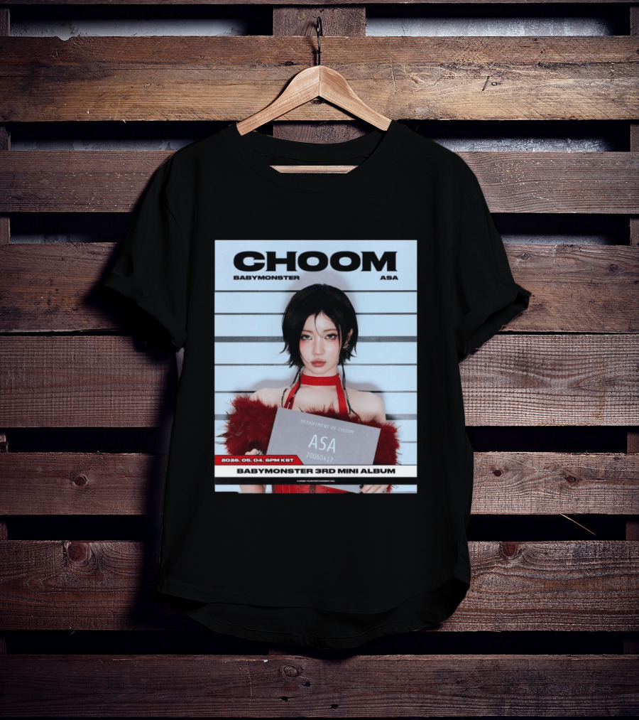 CHoom Babymonster ASA 2026 Visual Photo Release May 4 6PM KST 3rd Mini Album T-Shirt