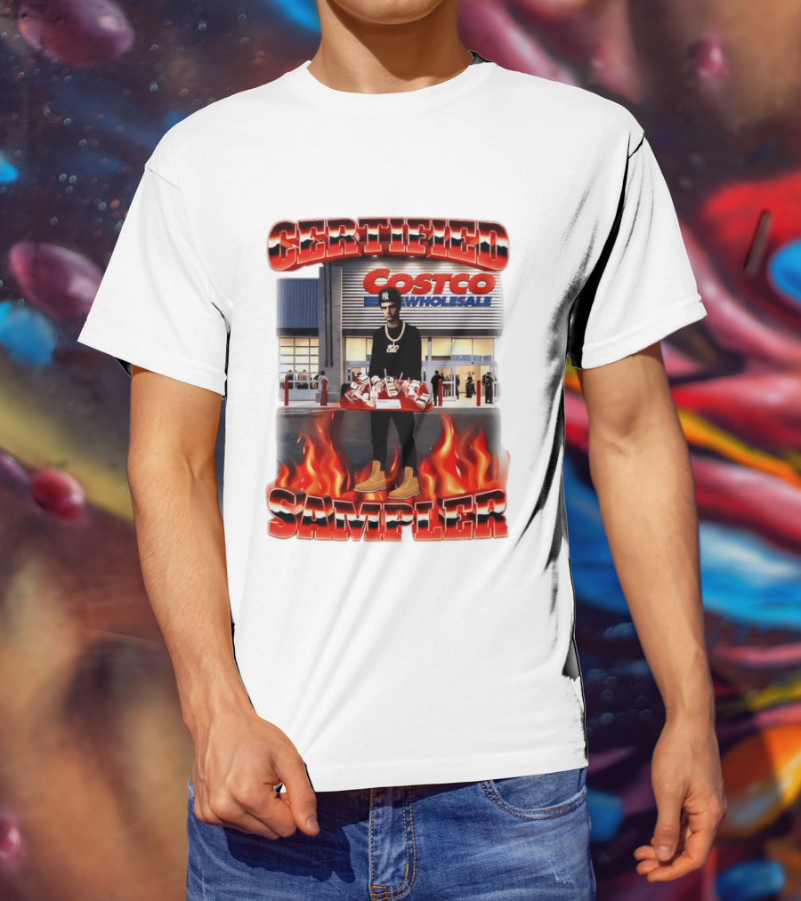Certified Sampler Costco Wholesale 90s Bootleg T-Shirt