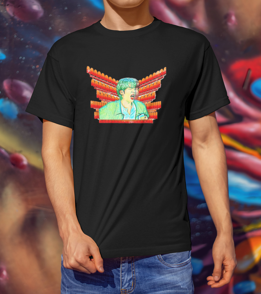 AAAHHH Come On Wing Hot Ones Jin BTS 2.0 Arirang T-Shirt