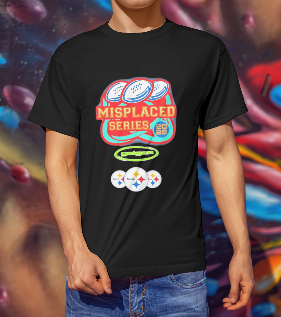 Steelers Misplaced Series 2026 Geiger T-Shirt