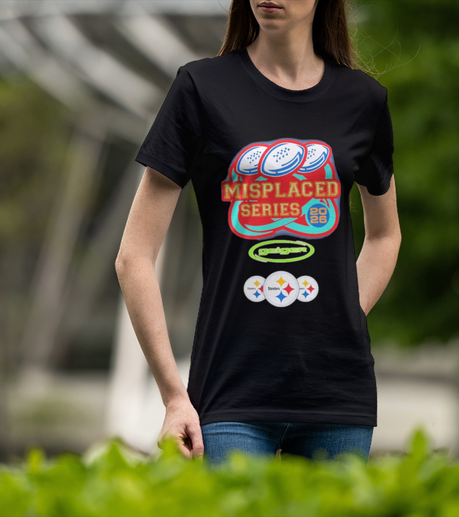 Steelers Misplaced Series 2026 Geiger T-Shirt