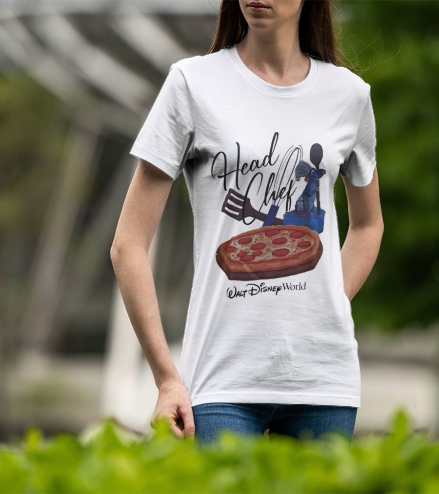 Head Chef Ratatouille Pizza Walt Disney World T-Shirt