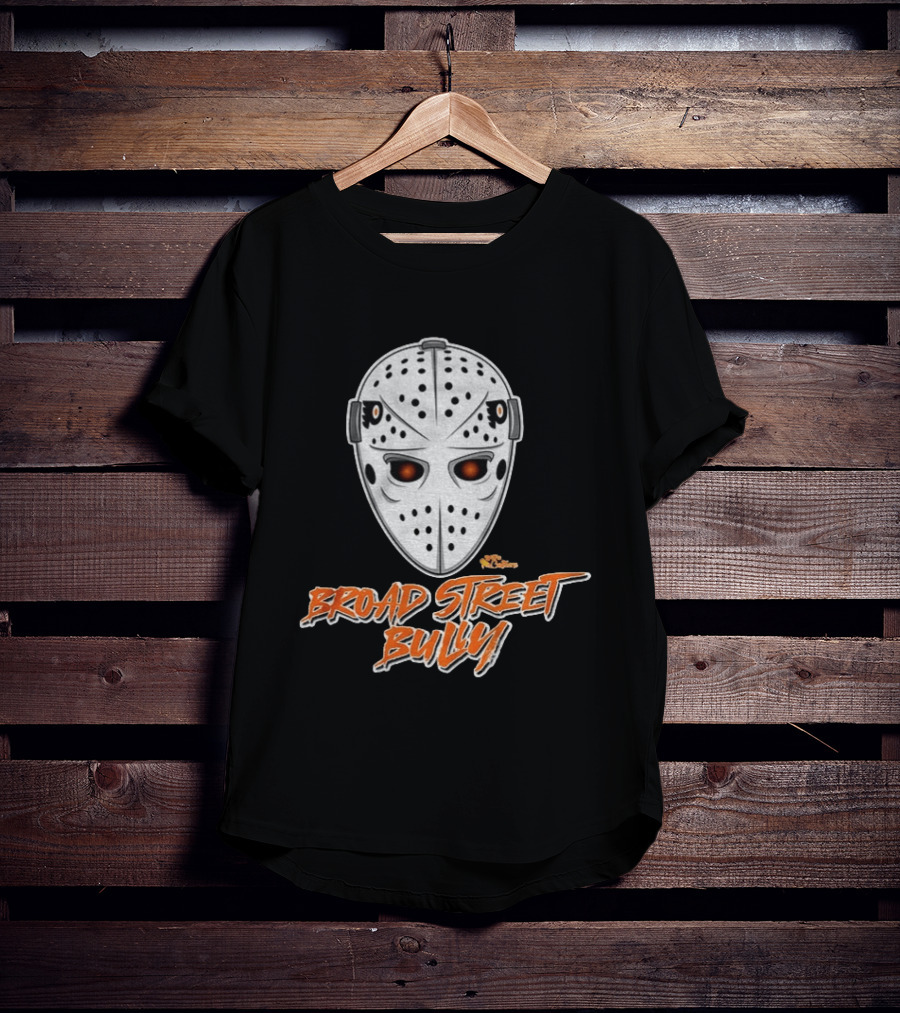 Jason Voorhees Hockey Mask Broad Street Bully Philadelphia Flyers 2026 T-Shirt