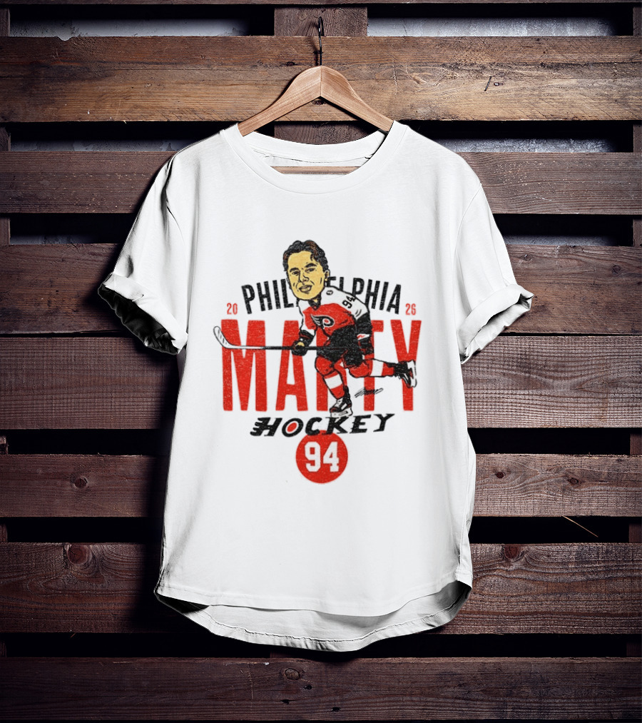 Philadelphia Hockey Porter Martone 94 NHL T-Shirt