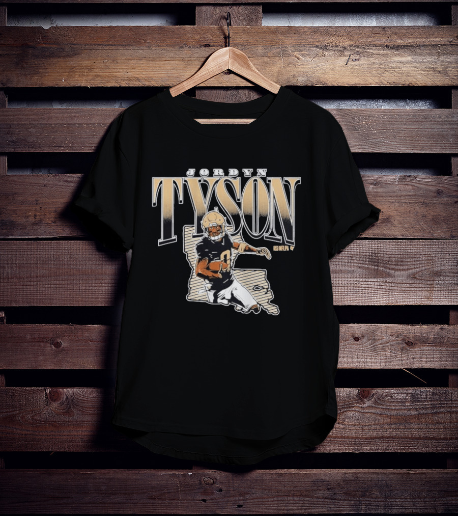 Jordyn Tyson NFLPA Football Star T-Shirt