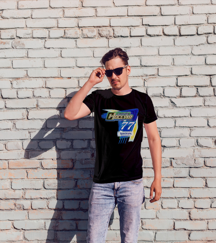 Carson Hocevar #77 Spectrum Racing Nascar T-Shirt