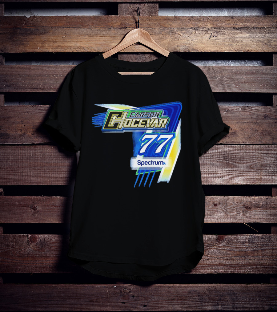 Carson Hocevar #77 Spectrum Racing Nascar T-Shirt