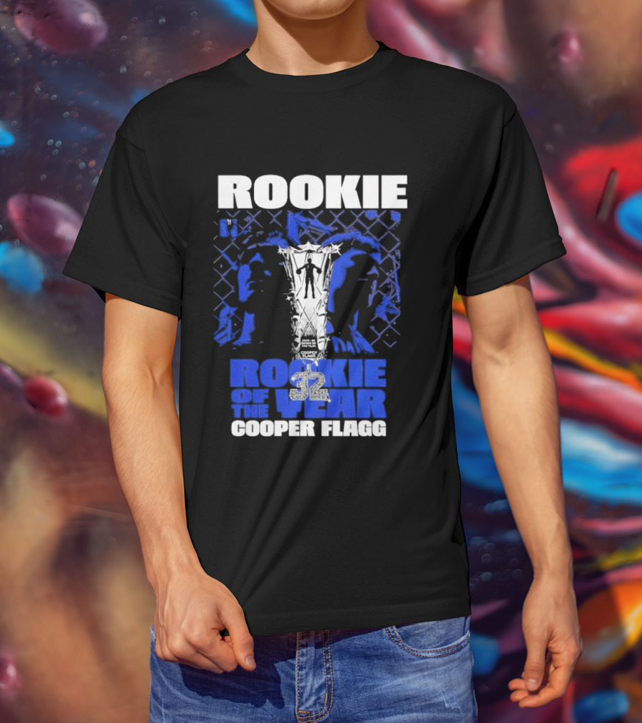 Rookie Of The Year Cooper Flagg 32 T-Shirt
