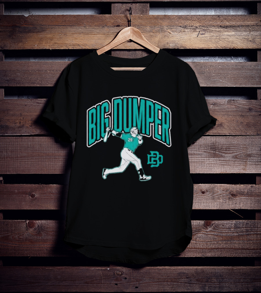 Big Dumper Baseball Player 29 Moonshot T-Shirt