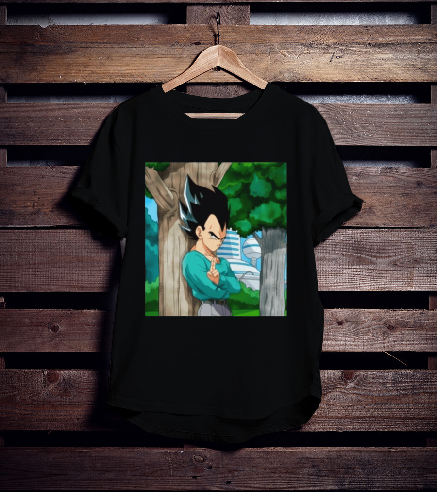 Dragon Ball Z Vegeta Farewell Scene Anime T-Shirt