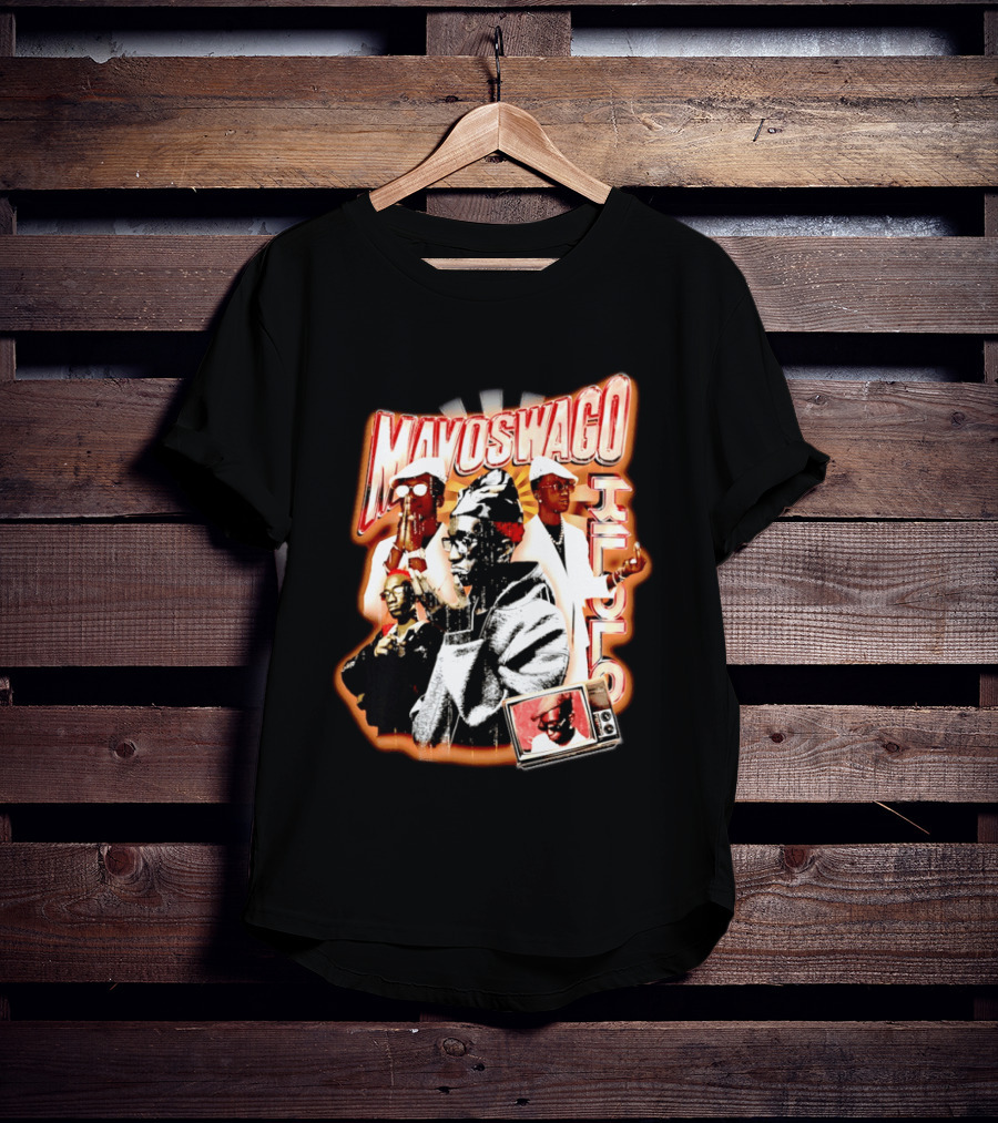 Mavoswago Klolo Retro TV Hip Hop T-Shirt