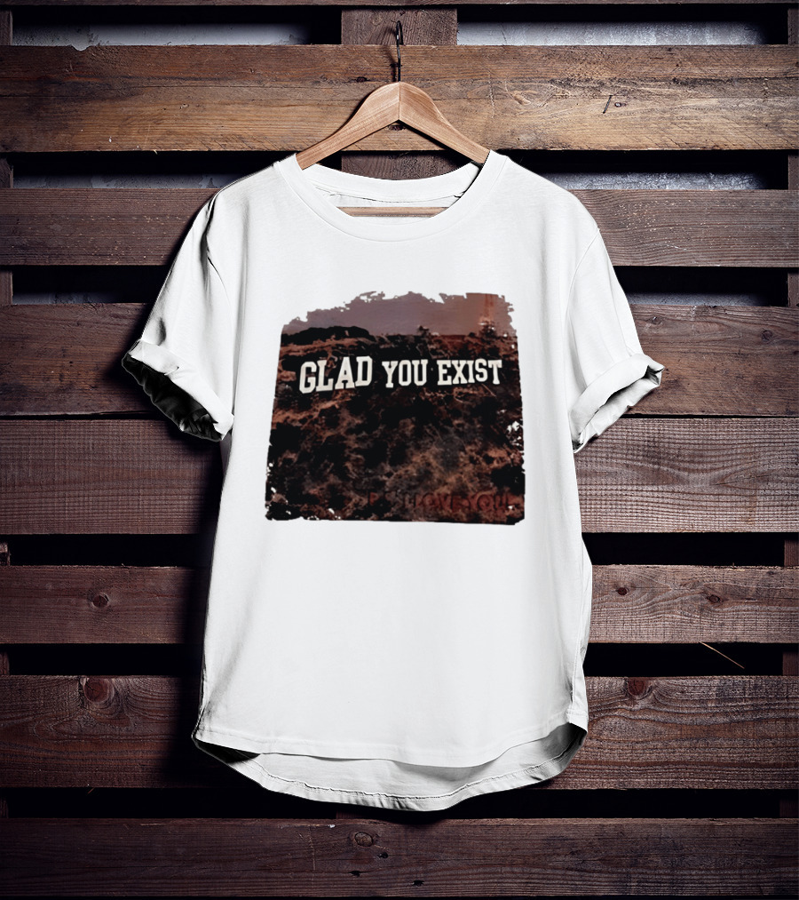 Brandy Melville Glad You Exist Pajama Party Collection T-Shirt