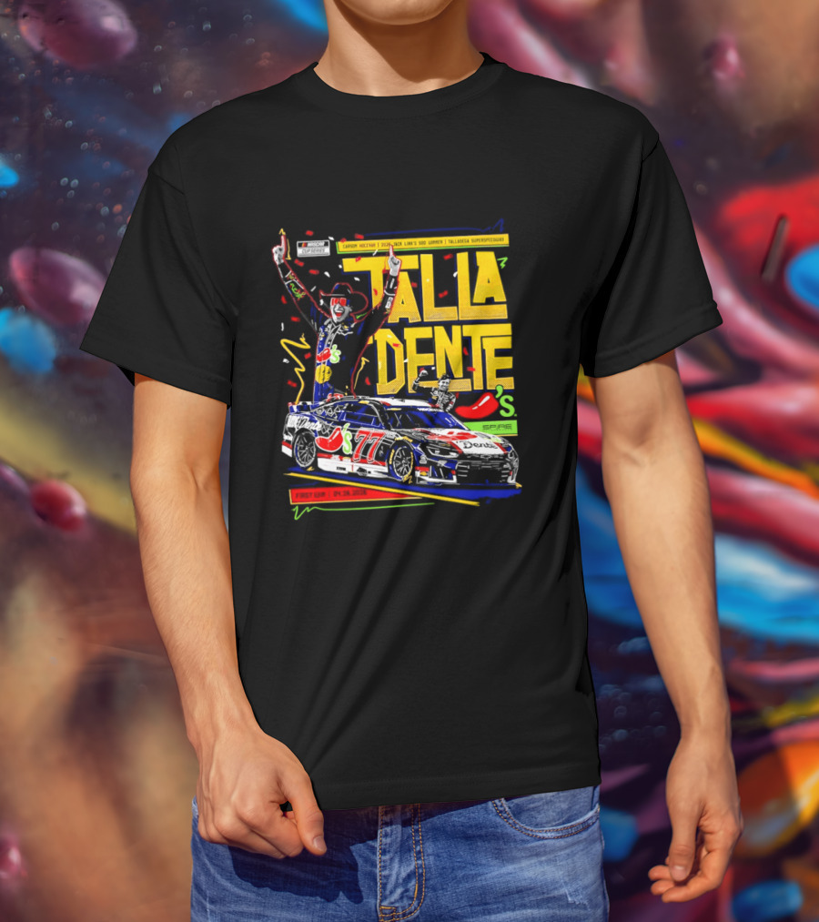 Carson Hocevar Talladega Superspeedway Victory Celebration $77 Jack Link's NASCAR Cup Series T-Shirt