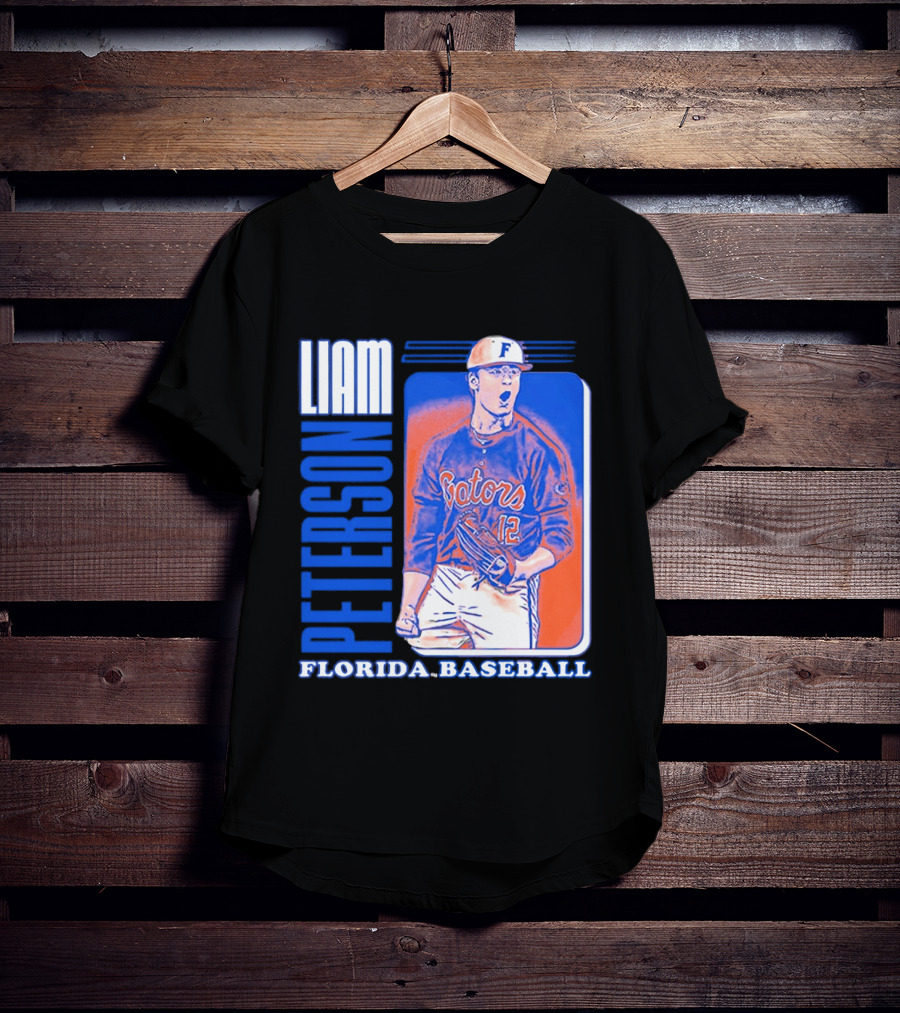 Liam Peterson Florida Gators Baseball Player T-Shirt