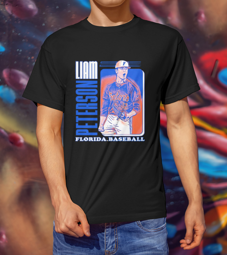 Liam Peterson Florida Gators Baseball Player T-Shirt
