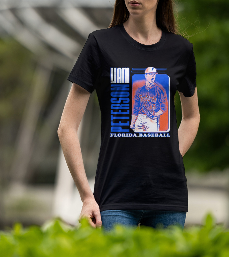 Liam Peterson Florida Gators Baseball Player T-Shirt