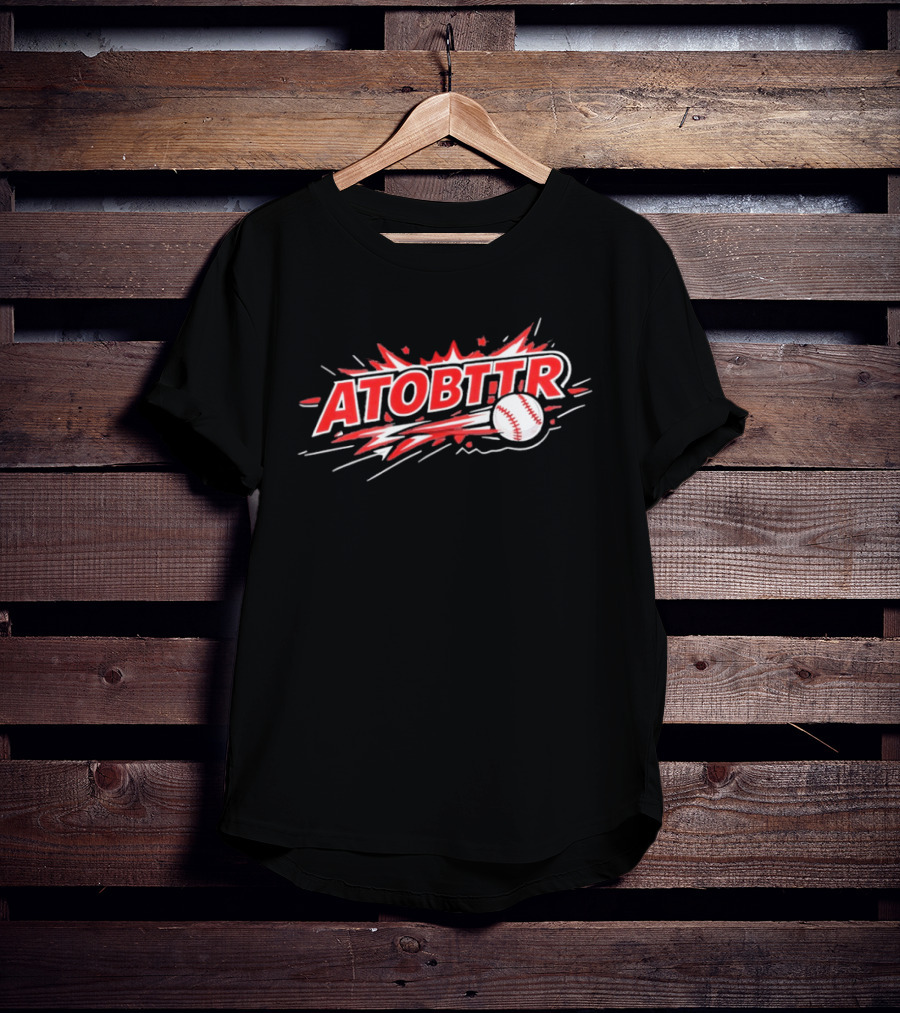 Greg Luther ATOBTTR Baseball Explosion T-Shirt
