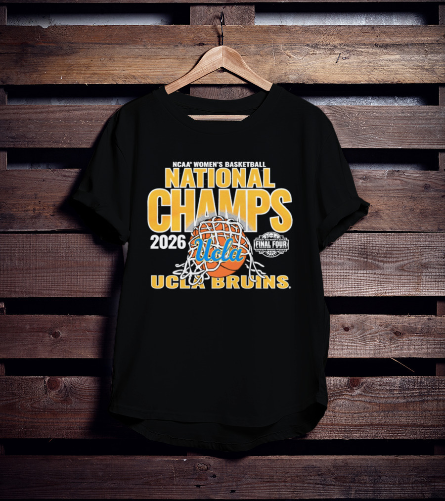 UCLA Bruins 2026 National Champs Women's Basketball T-Shirt