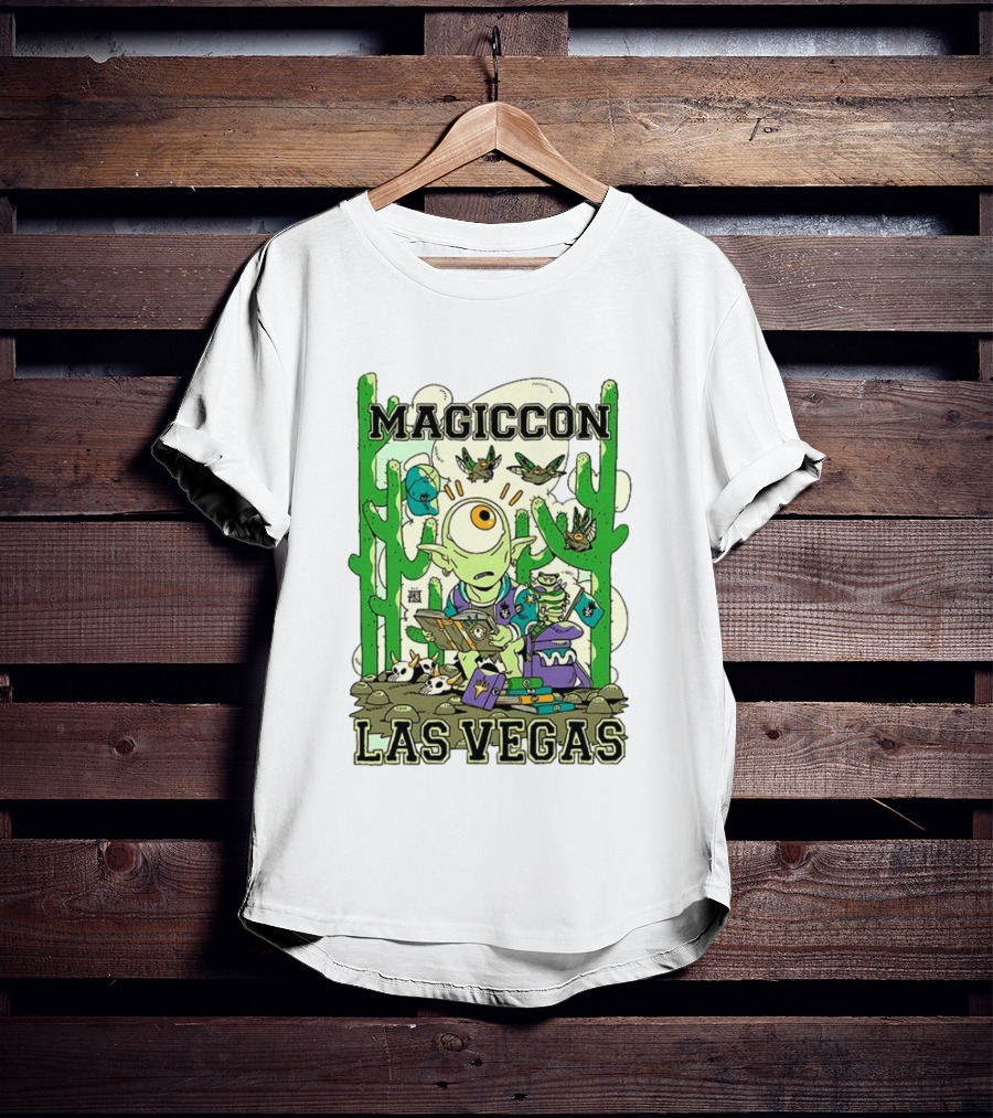 Magiccon Las Vegas One Eyed Alien Cactus Adventure T-Shirt