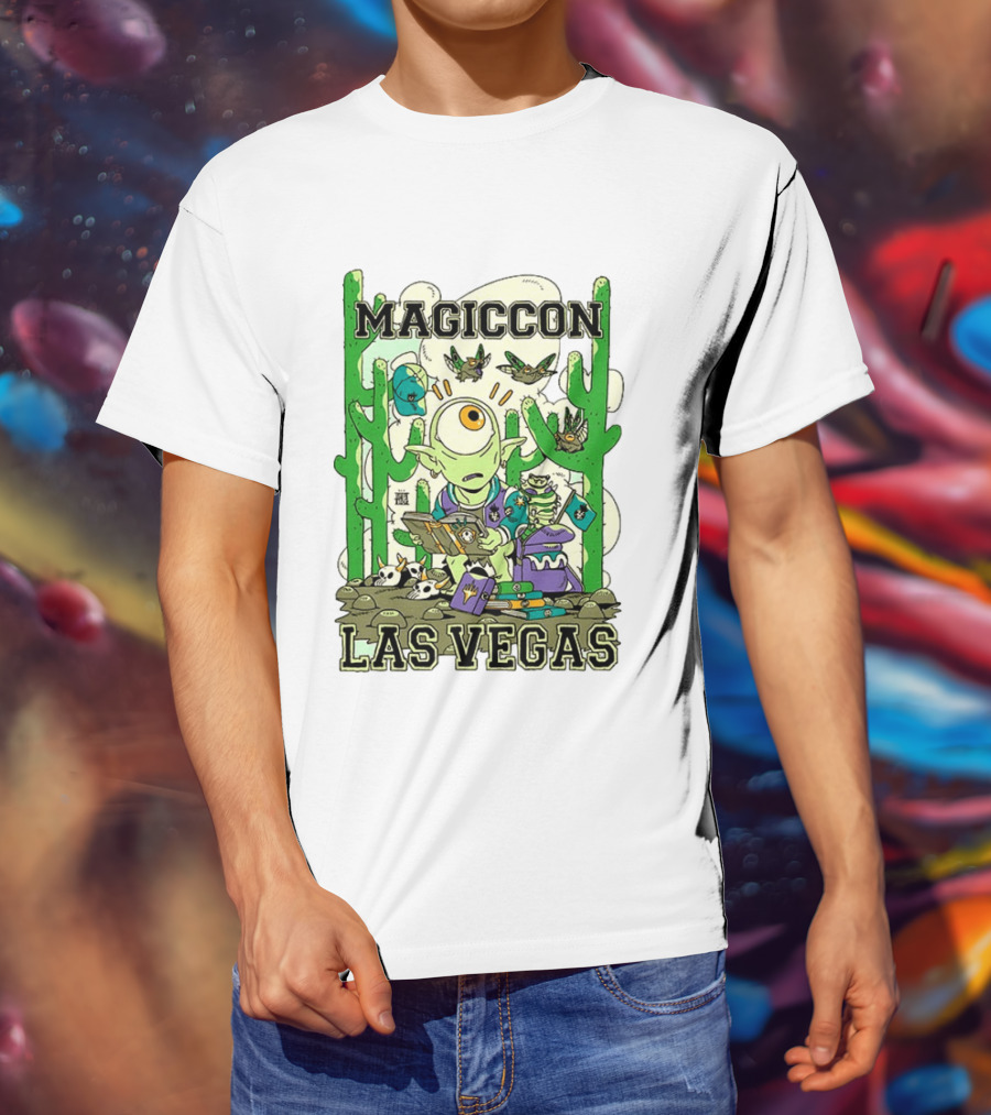 Magiccon Las Vegas One Eyed Alien Cactus Adventure T-Shirt