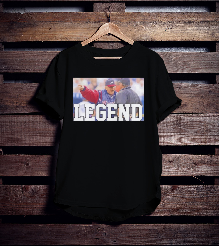 Legend Bobby Cox Umpire Dispute Atlanta Braves T-Shirt