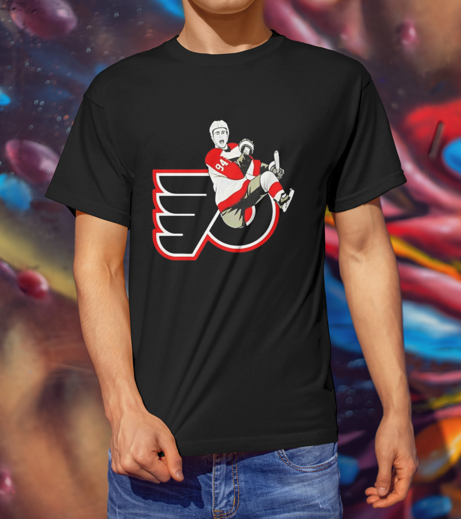 Philadelphia Flyers Porter Martone 94 Celebration T-Shirt