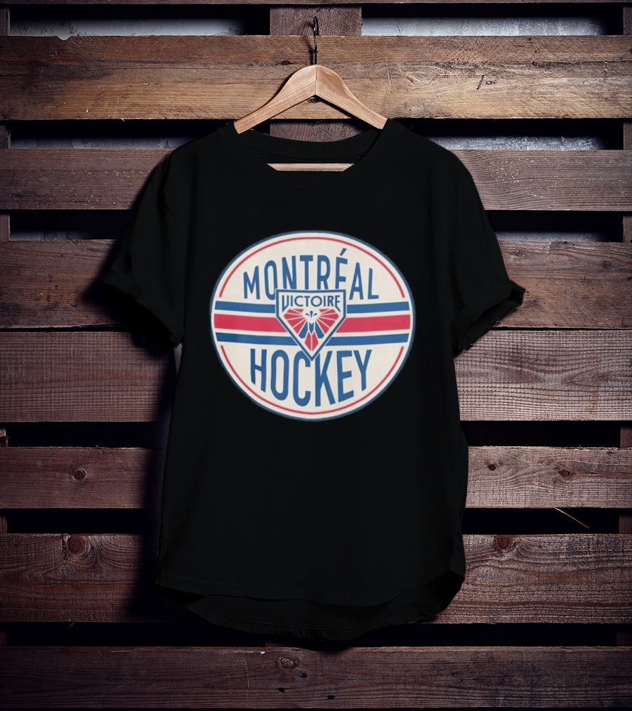 PWHL Shops Montreal Victoire Hockey Stadium Essentials Seal T-Shirt