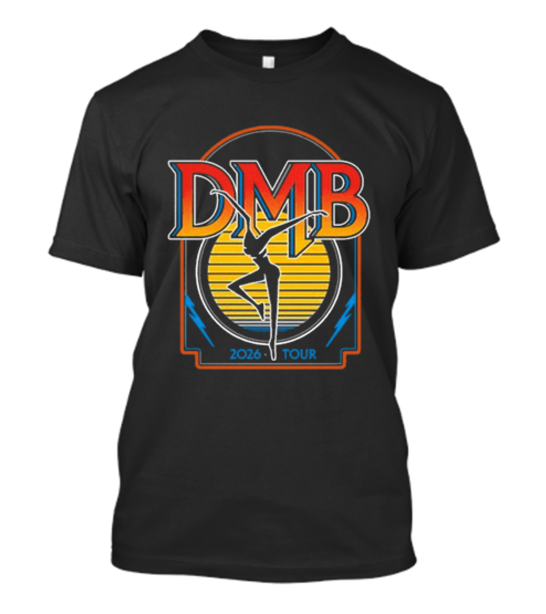 Dave Matthews Band DMB 2026 Tour Dancing Figure T-Shirt